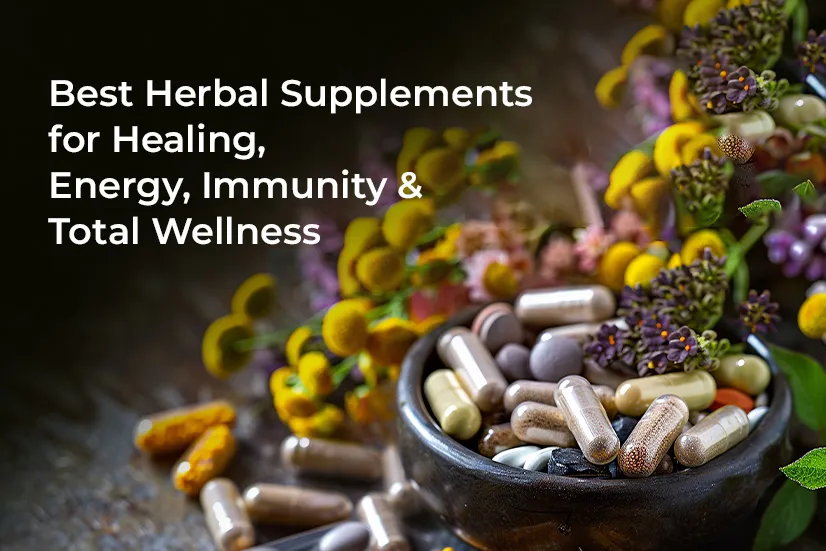 Best Herbal Supplements for Healing, Energy, Immunity & Total Wellness Best Herbal Supplements for Healing, Energy, Immunity & Total Wellness